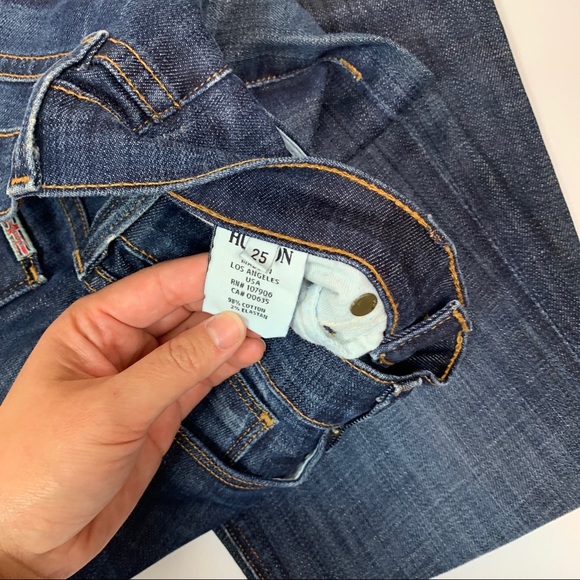 HUDSON Colette Mid Rise Skinny. Sz 25X32 - Picture 5 of 8